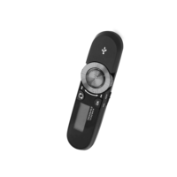 2 Earphone Mendukung USb, Pemutar Musik MP3 dengan Klip Olahraga Terpasang
