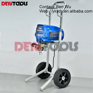 Motor cepillado de alto voltaje eléctrico grande, máquina de pulverización sin aire, revestimiento de pintura de látex, masilla, <span class=keywords><strong>pistola</strong></span> pulverizadora eléctrica de 220V - Product Image 3