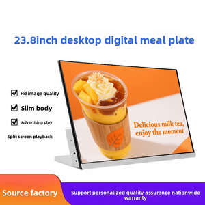 Sinh thái thân thiện nhà hàng Máy tính để bàn bảng đứng Wifi màn hình nhỏ kỹ thuật số menu video quảng cáo Bảng điều chỉnh hiển thị bảng quảng cáo - Product Image 5