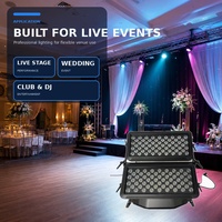 Projecteur LED extérieur étanche RGBW 120x10W DMX512 à intensité variable pour façade de bâtiment et éclairage urbain
