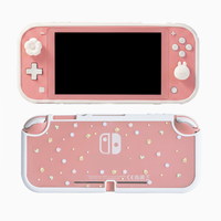 Étui de protection transparent avant et arrière pour Switch Lite, coque rigide en PC cristallin pour Switch Mini, remplacement