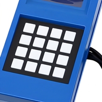 Outil de débogage de décodeur d'ascenseur LCD bleu avec clavier à membrane et programmeur de port série pour hôtels, appartements et centres commerciaux