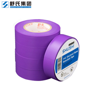 <span class=keywords><strong>Cinta</strong></span> Aislante <span class=keywords><strong>de</strong></span> PVC <span class=keywords><strong>de</strong></span> Bajo Voltaje Profesional SHUSHI, Color Morado, 18 mm x 10 m - Product Image 5