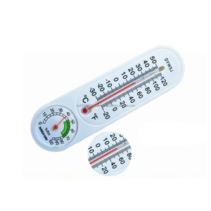 Medidor de temperatura y humedad de plástico para equipos de monitoreo de cría de aves de corral, herramienta de medición de doble función - Product Image 3