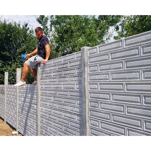 Moule <span class=keywords><strong>de</strong></span> Panneau Préfabriqué en PP avec Bordure pour Moulage en Pierre, <span class=keywords><strong>Ciment</strong></span> Injecté et Emboîtable, pour Murs Extérieurs, Clôtures et Colonnes en Béton ABS - Product Image 4