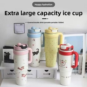 2025 Nueva taza Jumbo de gama alta Taza aislada de 1000 ml de gran capacidad o taza de hielo - Product Image 6