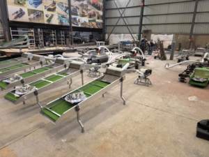 Mini Lavadora de Oro Portátil, Equipo de Minería de Oro a Pequeña Escala, Trommel con Caja de Lavado para África y Sudamérica, Motor Diésel - Product Image 1