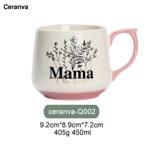 Personalizable al por mayor mamá Día DE LA MADRE cumpleaños regalo taza grande 450mL ecológico alimentos seguros impresión personalizada taza de café de cerámica - Product Image 2