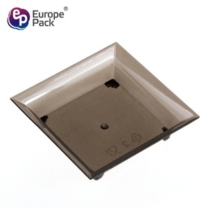 La maggior parte dei popolari quadrato di plastica usa e getta mini sace piatto e piatto - Product Image 5