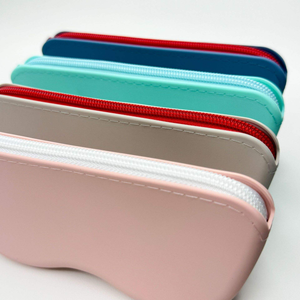 תיק אחסון נייד למשקפיים ומשקפי שמש מסיליקון, עיצוב קשיח, דגם חדש, מתאים לנסיעות - Product Image 2