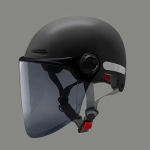 <span class=keywords><strong>Casco</strong></span> de Motocicleta Universal ABS, Medio <span class=keywords><strong>Casco</strong></span> para las Cuatro Estaciones, con Forro de Algodón, Venta al Por Mayor - Product Image 4