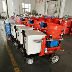 Neue schwere Nassbeton-Spritzmaschine für Trockenmischungen, tragbare Diesel-Spritzbetonmaschine für den Tunnelbau und Hangschutz - Product Image 1