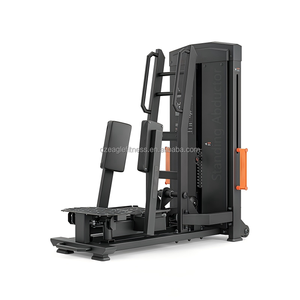 Equipo de <span class=keywords><strong>Gimnasio</strong></span> Comercial para Sentadillas y Entrenamiento de Piernas con Carga de Pernos, Tubo Cuadrado de Acero Q235, Color Personalizado - Product Image 2