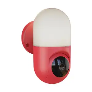 Pillen Led Lamp Slaapkamer Draadloze Wifi Camera 1mp 2mp Met Verlichting Functie