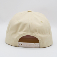 Casquette de baseball brodée 3D bicolore à 5 panneaux, faible MOQ, directement de l'usine