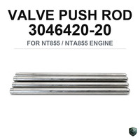 Tige de soupape forgée en acier allié 3046420-20 pour moteur NT855, tige de soupape résistante à l'usure, composant de réparation NTA855