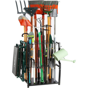 Organizador de herramientas de jardinería, estante para herramientas de patio, garaje independiente, cobertizo para herramientas de jardín, estante para herramientas de jardinería para exteriores - Product Image 1