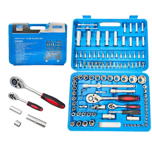 Offre Spéciale : Kit d'outils de réparation de vélos anti-étincelles en acier au carbone de qualité industrielle, comprenant un jeu de clés dynamométriques et des clés à douilles, personnalisable OEM - Product Image 3