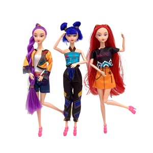 DHF1274 Poupée K-<span class=keywords><strong>pop</strong></span> Witch Hunt Rumi Mirazoi de 30 cm, très vendue, jouet en vinyle, figurine d'anime PVC, groupe de filles Demon Hunter, vente en gros - Product Image 2