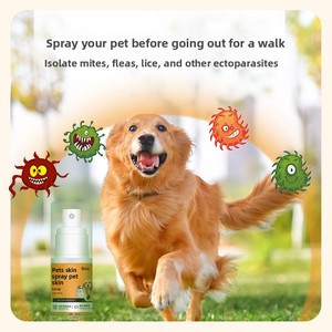 Spray cutané à formule végétale pour chats et chiens - <span class=keywords><strong>Répulsif</strong></span> topique contre les insectes, protège contre les <span class=keywords><strong>poux</strong></span> et les puces, durée de conservation de 6 mois, livraison directe - Product Image 5
