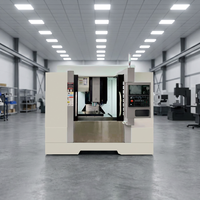 Centro de Mecanizado CNC de 3 Ejes Simultáneos con Sistema de Control Avanzado, Tamaño del Banco de Trabajo 1000*500 mm