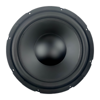 SUB-1221BA Subwoofer de voiture 12 pouces à double bobine mobile, 12V CC, 700W MAX, aimant puissant, woofer économique