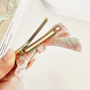 Horquilla para el pelo con diseño de lazo de ácido acético, estilo coreano, para flequillo y <span class=keywords><strong>cabello</strong></span> suelto, para <span class=keywords><strong>mujer</strong></span>, con temperamento elegante y moderno - Product Image 5