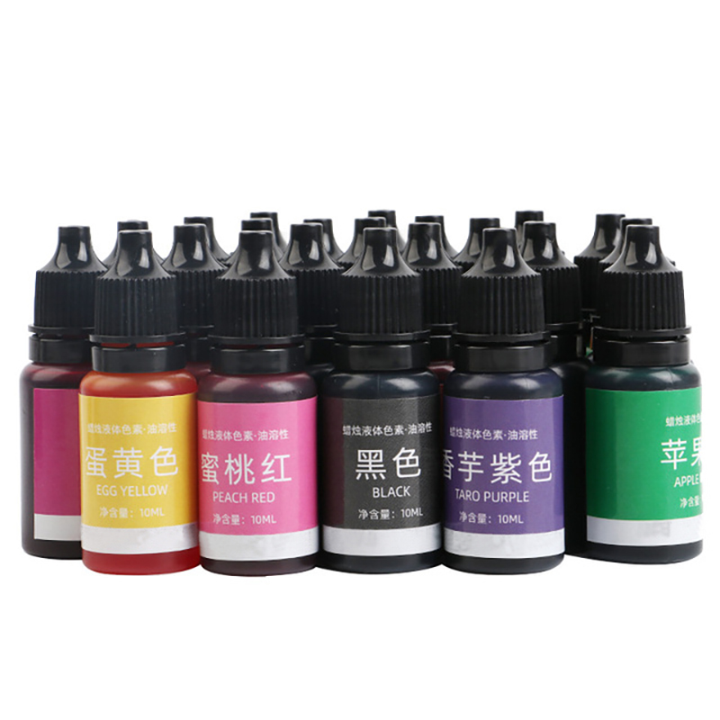 Пчелиный воск PUSISON ручной работы, соевый воск, краска, свеча, ароматизированный специальный пигмент, растворимый жидкий воск, цветная краска для изготовления свечей