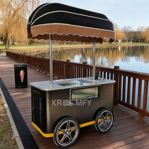 Remolque de Comida Rápida Tipo Kiosco 2025 en Venta, Carrito de Helados Móvil con Congelador - Product Image 5