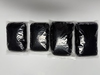 Cheveux Humains Crépus Afro Courts Noirs Naturels en Vrac pour Tresses Torsadées et Extensions Dreadlocks pour Femmes Noires