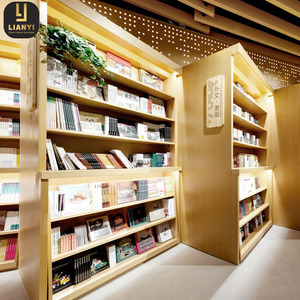 Étagères de librairie personnalisées en usine avec lumières bibliothèque multicouche affichage de l'armoire murale de livres pour enfants - Product Image 4