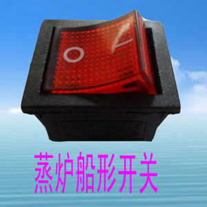 Interrupteur à bascule KCD4 4 broches 2 positions 10A 220V avec indicateur LED rouge pour four vapeur et appareils de cuisine - Product Image 4
