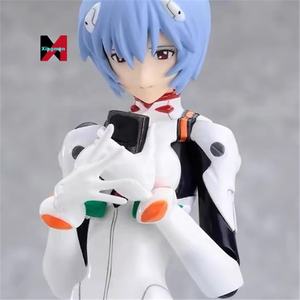 Evangelion Mari Illustrious Rei Ayanami Figma Anime Figuren set Gelenk modell Kit Pose-able Statue Geschenk - Product Image 3