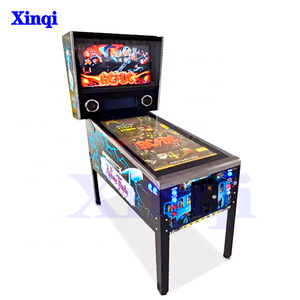 Venta al por mayor máquina de pinball virtual de 43 pulgadas 32 "1200 Juegos 4K aleta automática de madera 220V Arcade rompecabezas moneda pago avanzado - Product Image 2