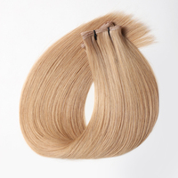 Sans couture Double Face Génie Papillon Invisible Trame Nouvelle Tendance Vierge Russe Extensions De Cheveux Salon Qualité avec Trous De Trame