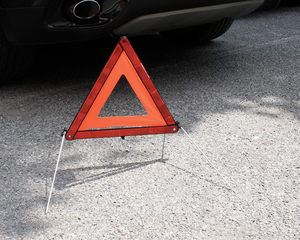 Triángulo portátil reflectante de seguridad para emergencias en carretera para automóviles - Product Image 1