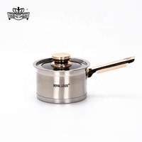 Grande Promotion Royal Louis Ensemble de Batterie de Cuisine 12 Pièces en Acier Inoxydable, Pots et Casseroles pour la Cuisine