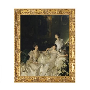 Cuadros Decorativos de Estilo Francés para Sala de Estar, con Marco de Resina, Estilo Europeo Retro, para Decoración de Paredes de Restaurantes - Product Image 4