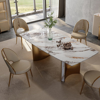 Usine de chaises de salle à manger moderne en cuir à dossier haut Meilleur prix Rembourré avec matériau PC caractéristique de refroidissement pour maison appartement villa