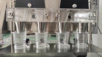 Machine de comptage semi-automatique à 4 têtes pour comprimés Capsules Bonbons Chewing Gums Compte efficacement les pilules