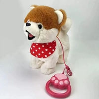 Nouveauté 2025 : Jouets en peluche interactifs personnalisés (chiens et chats) qui parlent, chantent et marchent – Cadeaux pour enfants en coton PP – Offre spéciale entreprise