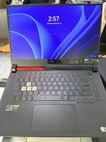 Laptop Gaming Aa-SUS ROG dengan Prosesor R9-5909th, RAM 16GB, Penyimpanan 512GB, RTX 3060, Layar 15.6 inci, Windows 10, 120Hz