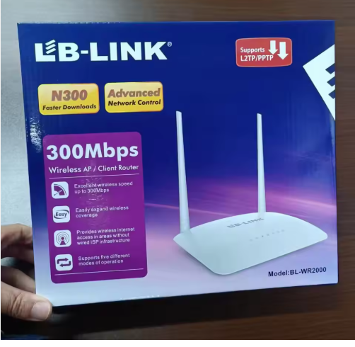 N300 Wireless Router LB-LINK BL-WR2000 300Mbps High Gain Smart Wireless Router Wifi Repeater AP Extender Routers