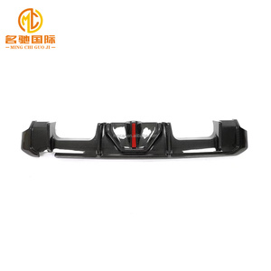 Diffuseur de pare-chocs de voiture original, best-seller, pour BMW G80 G82 M3 M4, diffuseur en <span class=keywords><strong>fibre</strong></span> de carbone à LED - Product Image 2