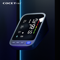 Connectivité Bluetooth intelligente Arrêt automatique Tensiomètre Écran rétroéclairé Tensiomètre pour le bras supérieur