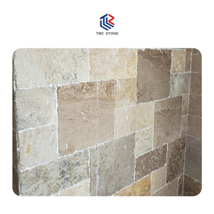 แผ่นหินอ่อนหินอ่อนสีเบจจากฝรั่งเศส TMZ หินธรรมชาติสำหรับสระว่ายน้ำห้องน้ำโรงแรมล็อบบี้วิลล่าพื้นตกแต่งบ้าน - Product Image 3