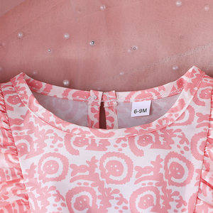 Vestido Casual de Verano para Bebés Niñas, 100% Algodón, Transpirable, Elegante, Venta al Por Mayor de Fábrica - Product Image 3