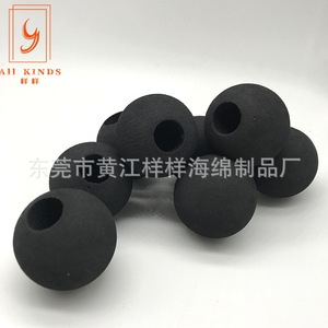 ลูกบอลนวดฟาสเชียกัน ขนาด 50 มม. สีดำ แบบมีรู สำหรับบำบัดกล้ามเนื้อ - Product Image 2