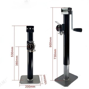 Gato de elevación de remolque, Gato de remolque motorizado con sello caliente, 12v, dolly, eléctrico, resistente - Product Image 1