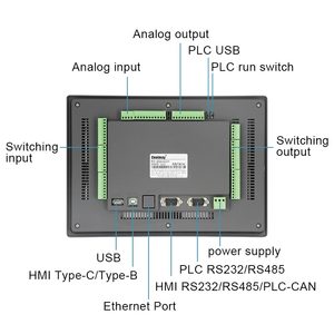 Coolmay HMI PLC Touch Screen Digital Programmable <b>Controller</b> All-in-one Machine EX3G-8100H Plc Programmable Contro - Product Image 5